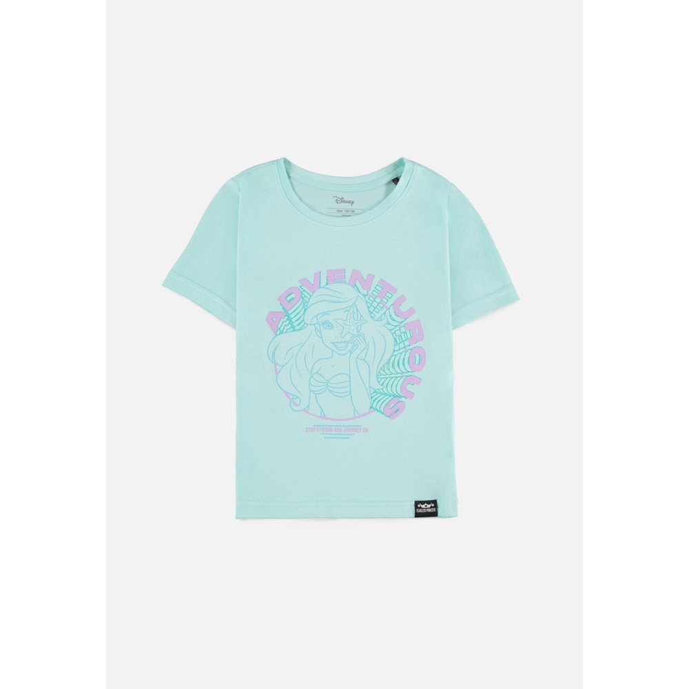 Disney Ariel The Little Mermaid - Fearless Princess Ariel Adventurous Kinder TShirt - Blau